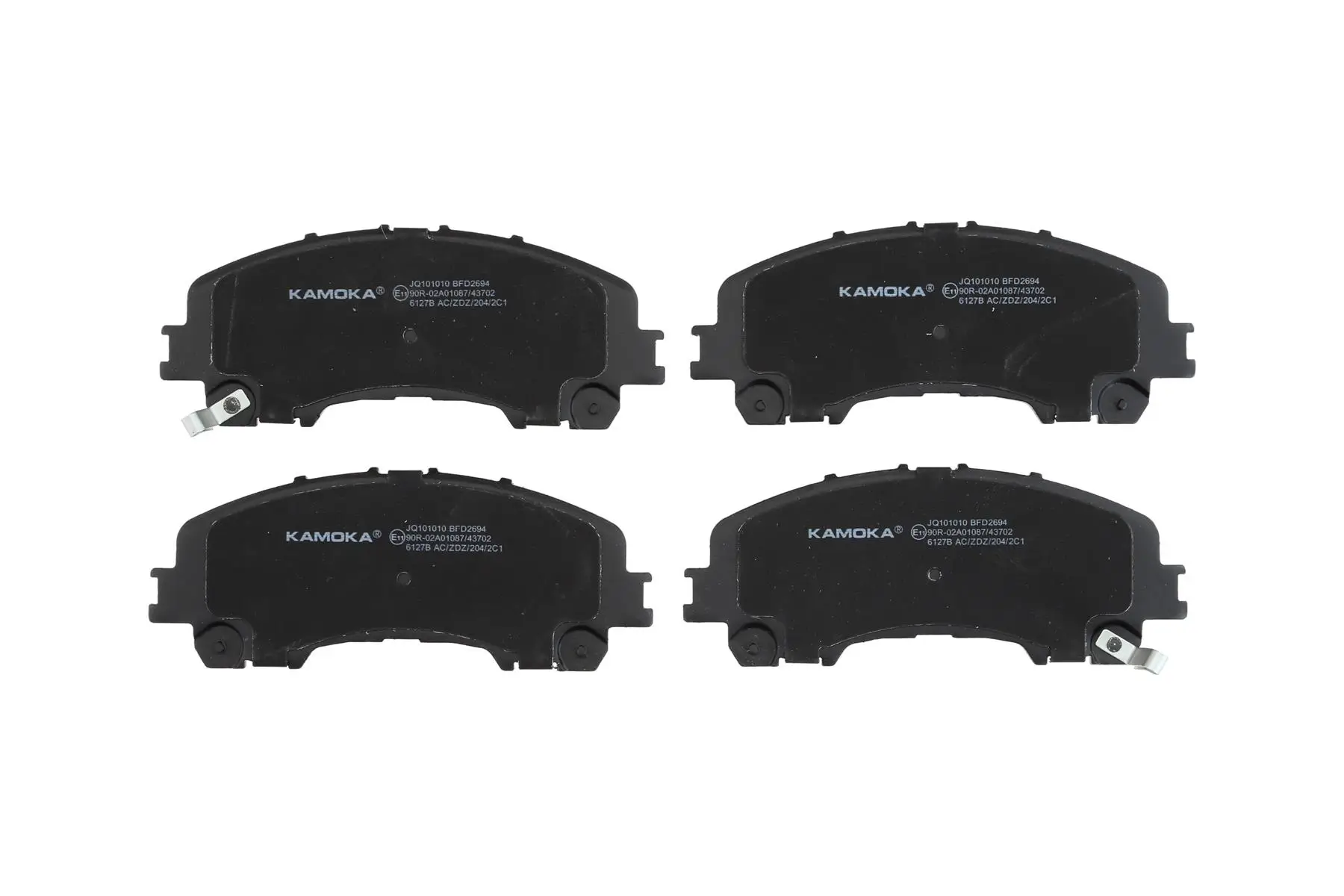 Bremsbelagsatz, Scheibenbremse Vorderachse KAMOKA JQ101010
