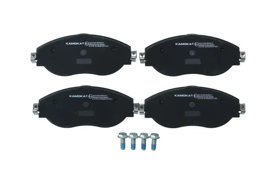 Bremsbelagsatz, Scheibenbremse Vorderachse KAMOKA JQ101020 Bild Bremsbelagsatz, Scheibenbremse Vorderachse KAMOKA JQ101020