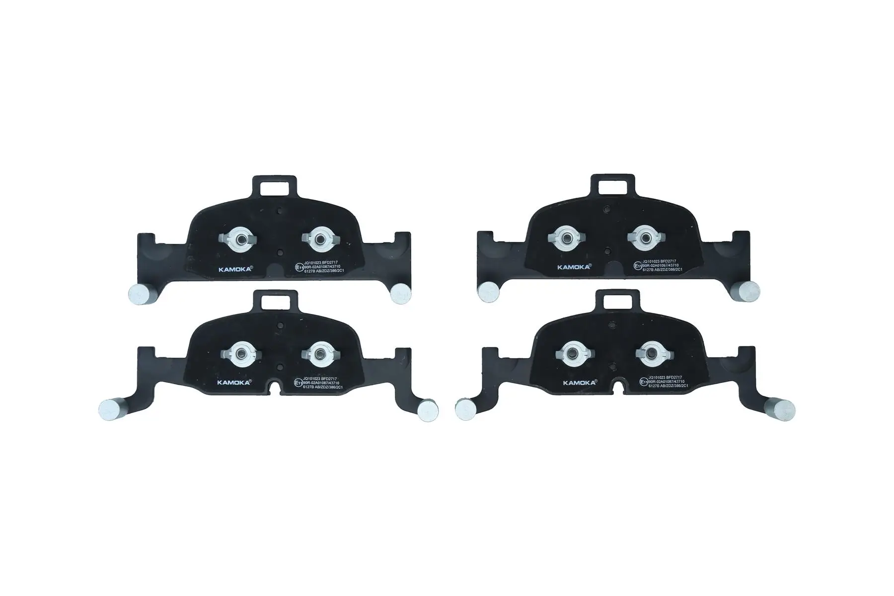 Bremsbelagsatz, Scheibenbremse Vorderachse KAMOKA JQ101023