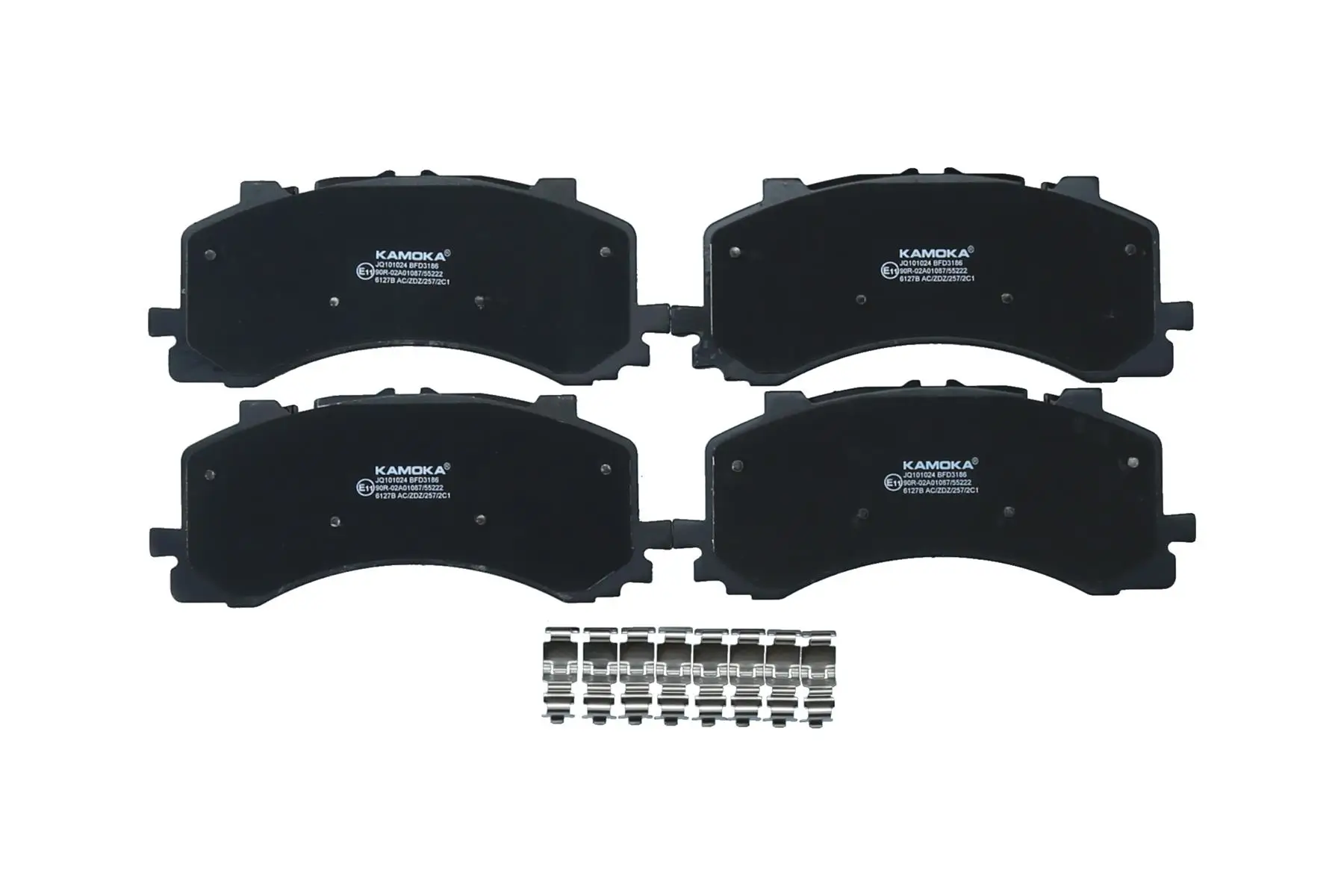 Bremsbelagsatz, Scheibenbremse Vorderachse KAMOKA JQ101024