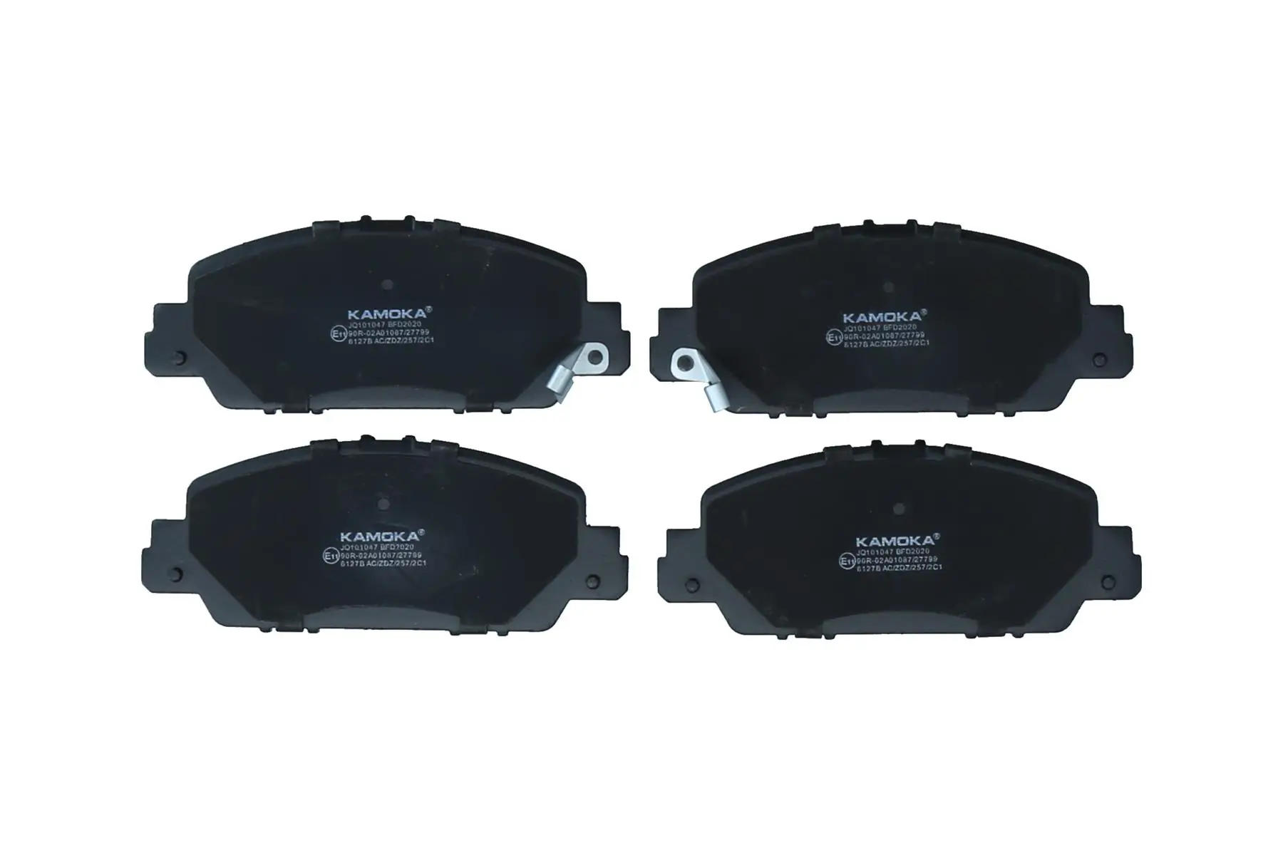 Bremsbelagsatz, Scheibenbremse Vorderachse KAMOKA JQ101047