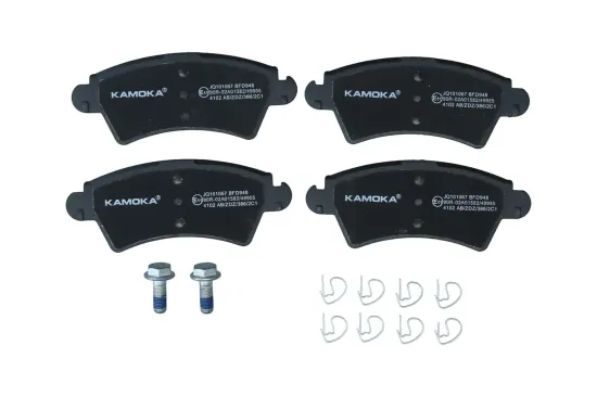 Bremsbelagsatz, Scheibenbremse Vorderachse KAMOKA JQ101067 Bild Bremsbelagsatz, Scheibenbremse Vorderachse KAMOKA JQ101067