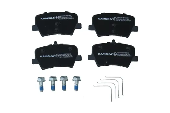 Bremsbelagsatz, Scheibenbremse Hinterachse KAMOKA JQ101096 Bild Bremsbelagsatz, Scheibenbremse Hinterachse KAMOKA JQ101096