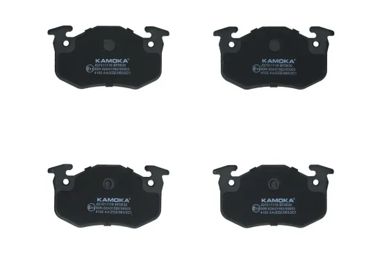 Bremsbelagsatz, Scheibenbremse Hinterachse KAMOKA JQ1011116 Bild Bremsbelagsatz, Scheibenbremse Hinterachse KAMOKA JQ1011116