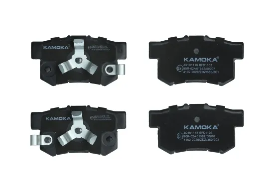 Bremsbelagsatz, Scheibenbremse Hinterachse KAMOKA JQ101118 Bild Bremsbelagsatz, Scheibenbremse Hinterachse KAMOKA JQ101118