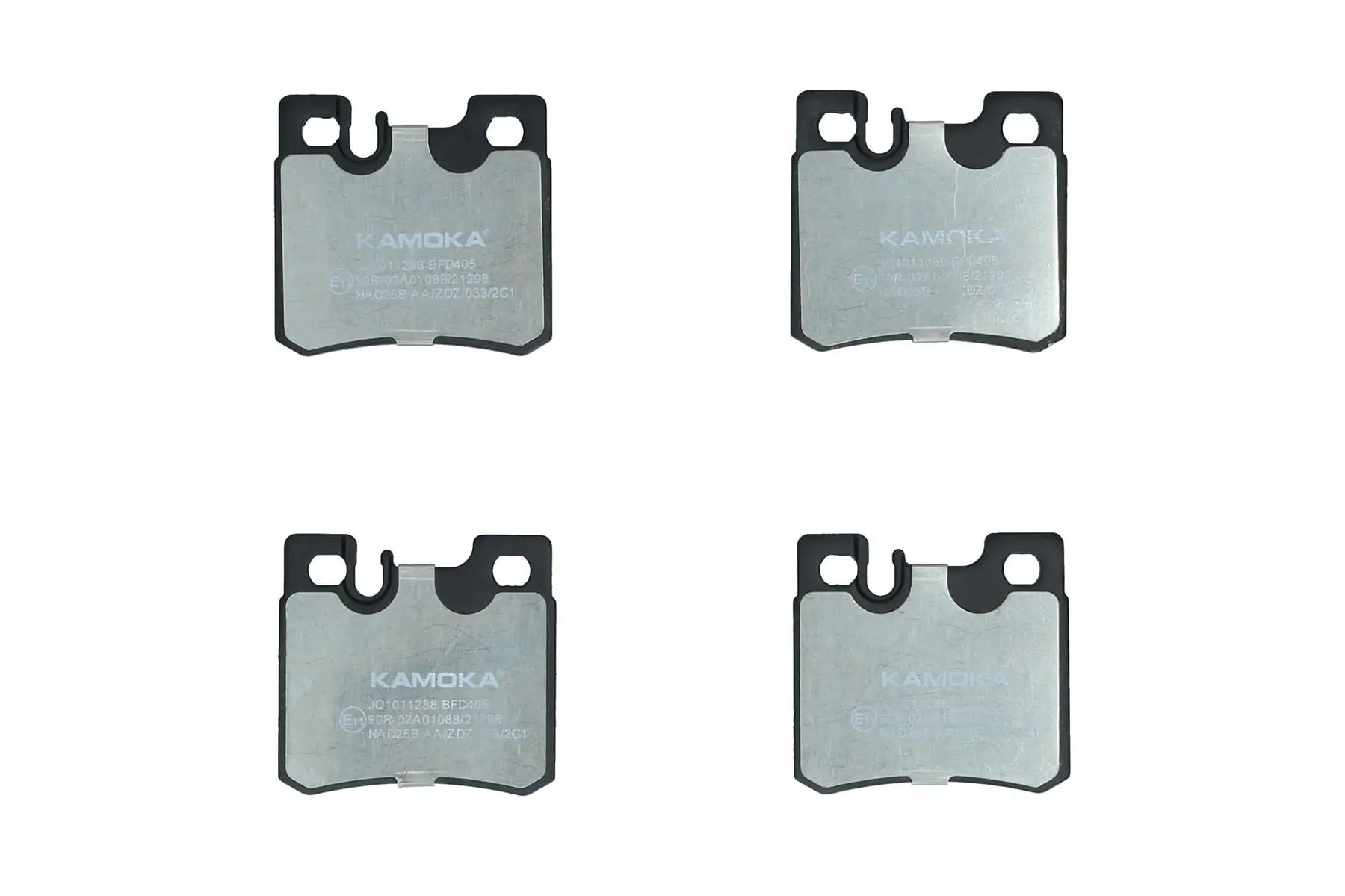 Bremsbelagsatz, Scheibenbremse Hinterachse KAMOKA JQ1011288