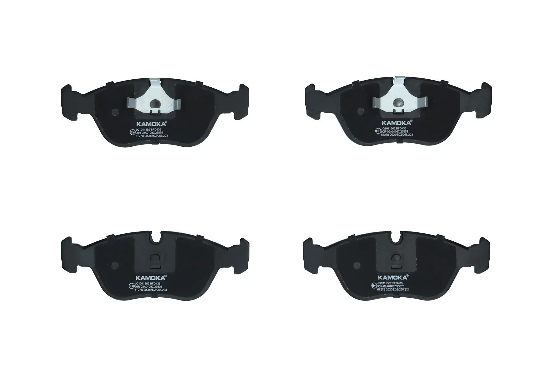 Bremsbelagsatz, Scheibenbremse Vorderachse KAMOKA JQ1011362