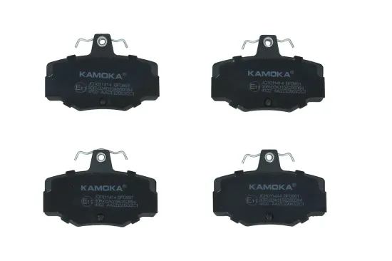 Bremsbelagsatz, Scheibenbremse Hinterachse KAMOKA JQ1011414 Bild Bremsbelagsatz, Scheibenbremse Hinterachse KAMOKA JQ1011414
