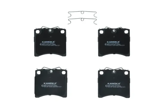 Bremsbelagsatz, Scheibenbremse Vorderachse KAMOKA JQ1011444 Bild Bremsbelagsatz, Scheibenbremse Vorderachse KAMOKA JQ1011444