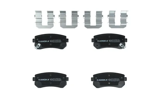 Bremsbelagsatz, Scheibenbremse Hinterachse KAMOKA JQ101146 Bild Bremsbelagsatz, Scheibenbremse Hinterachse KAMOKA JQ101146