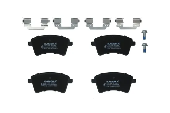 Bremsbelagsatz, Scheibenbremse Vorderachse KAMOKA JQ101148 Bild Bremsbelagsatz, Scheibenbremse Vorderachse KAMOKA JQ101148