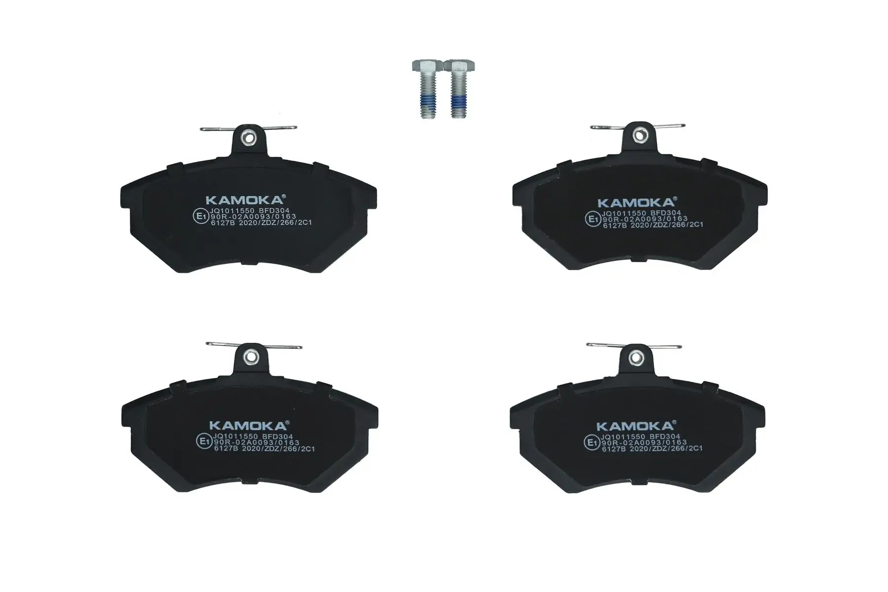 Bremsbelagsatz, Scheibenbremse Vorderachse KAMOKA JQ1011550