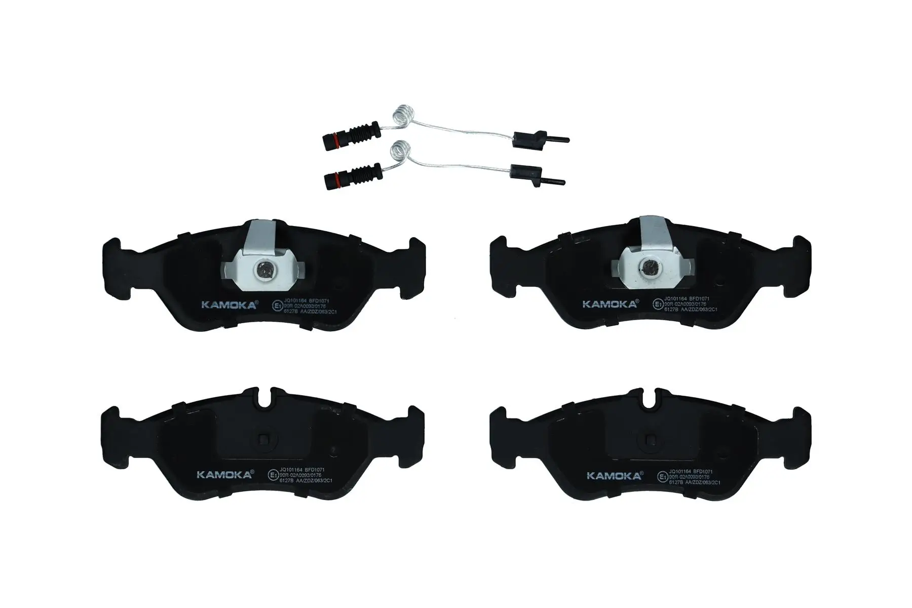 Bremsbelagsatz, Scheibenbremse Hinterachse KAMOKA JQ101164