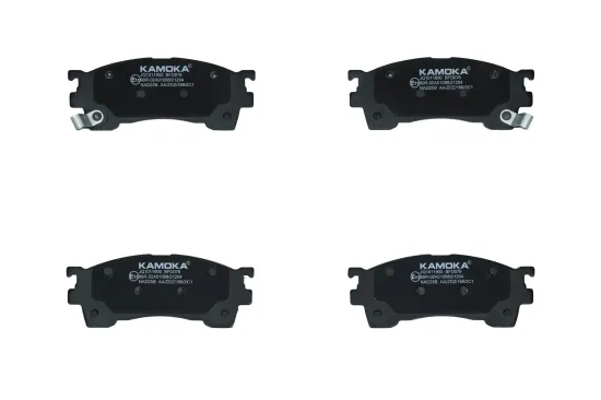Bremsbelagsatz, Scheibenbremse Vorderachse KAMOKA JQ1011900 Bild Bremsbelagsatz, Scheibenbremse Vorderachse KAMOKA JQ1011900