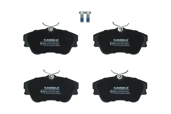 Bremsbelagsatz, Scheibenbremse Vorderachse KAMOKA JQ1011940 Bild Bremsbelagsatz, Scheibenbremse Vorderachse KAMOKA JQ1011940