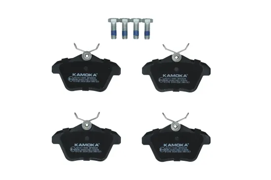 Bremsbelagsatz, Scheibenbremse Hinterachse KAMOKA JQ1011990 Bild Bremsbelagsatz, Scheibenbremse Hinterachse KAMOKA JQ1011990