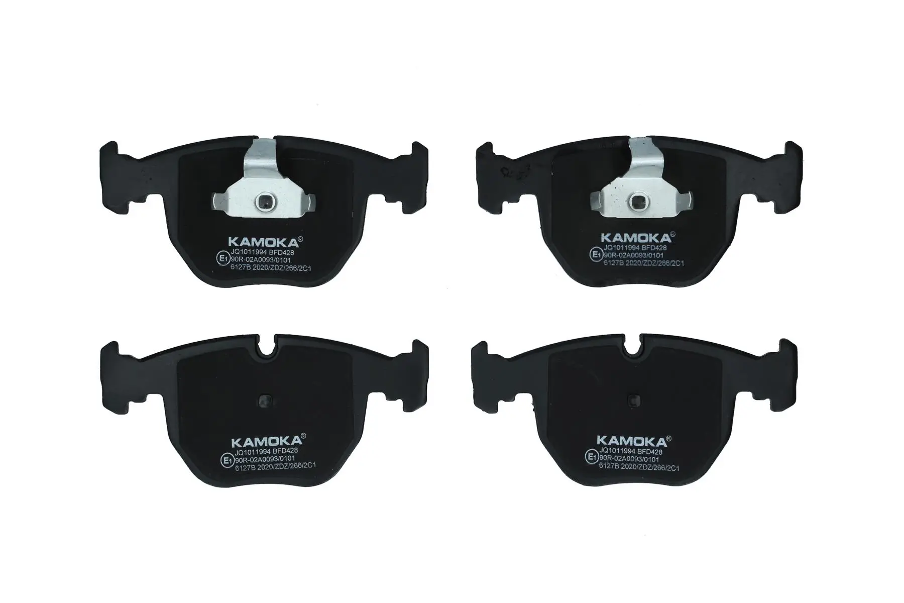 Bremsbelagsatz, Scheibenbremse Vorderachse KAMOKA JQ1011994