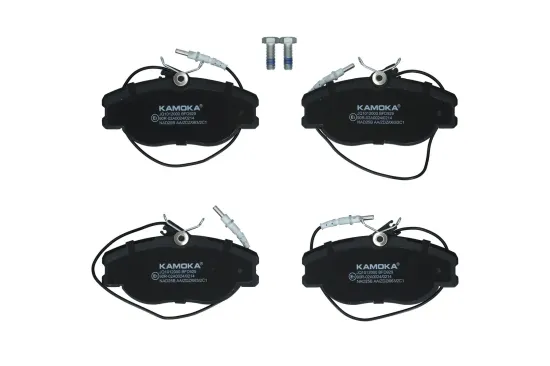Bremsbelagsatz, Scheibenbremse Vorderachse KAMOKA JQ1012000 Bild Bremsbelagsatz, Scheibenbremse Vorderachse KAMOKA JQ1012000