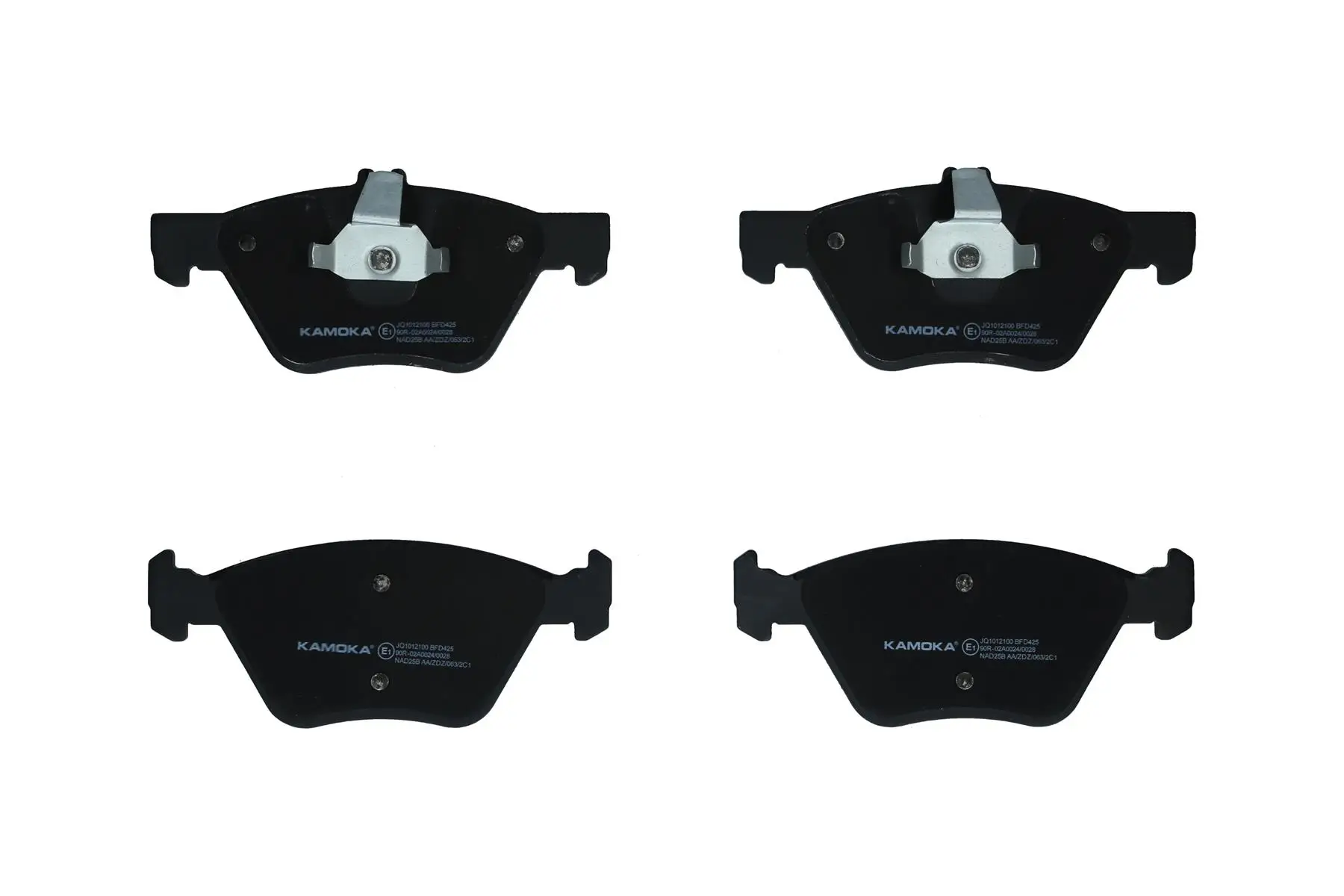 Bremsbelagsatz, Scheibenbremse Vorderachse KAMOKA JQ1012100