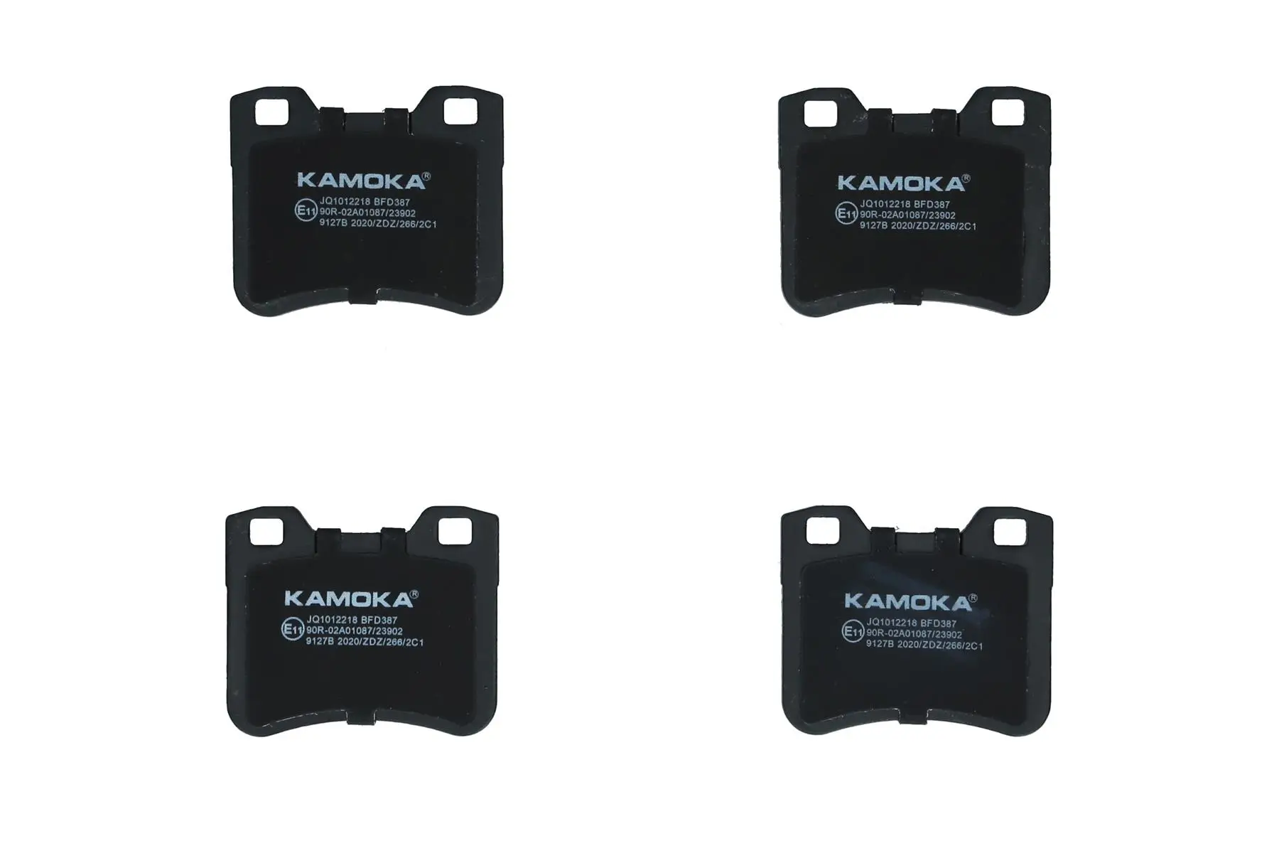 Bremsbelagsatz, Scheibenbremse Vorderachse KAMOKA JQ1012218