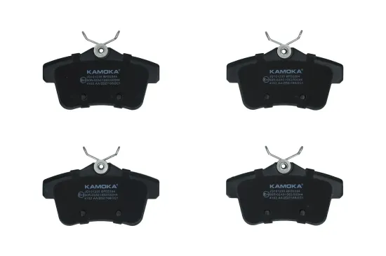 Bremsbelagsatz, Scheibenbremse Hinterachse KAMOKA JQ101235 Bild Bremsbelagsatz, Scheibenbremse Hinterachse KAMOKA JQ101235
