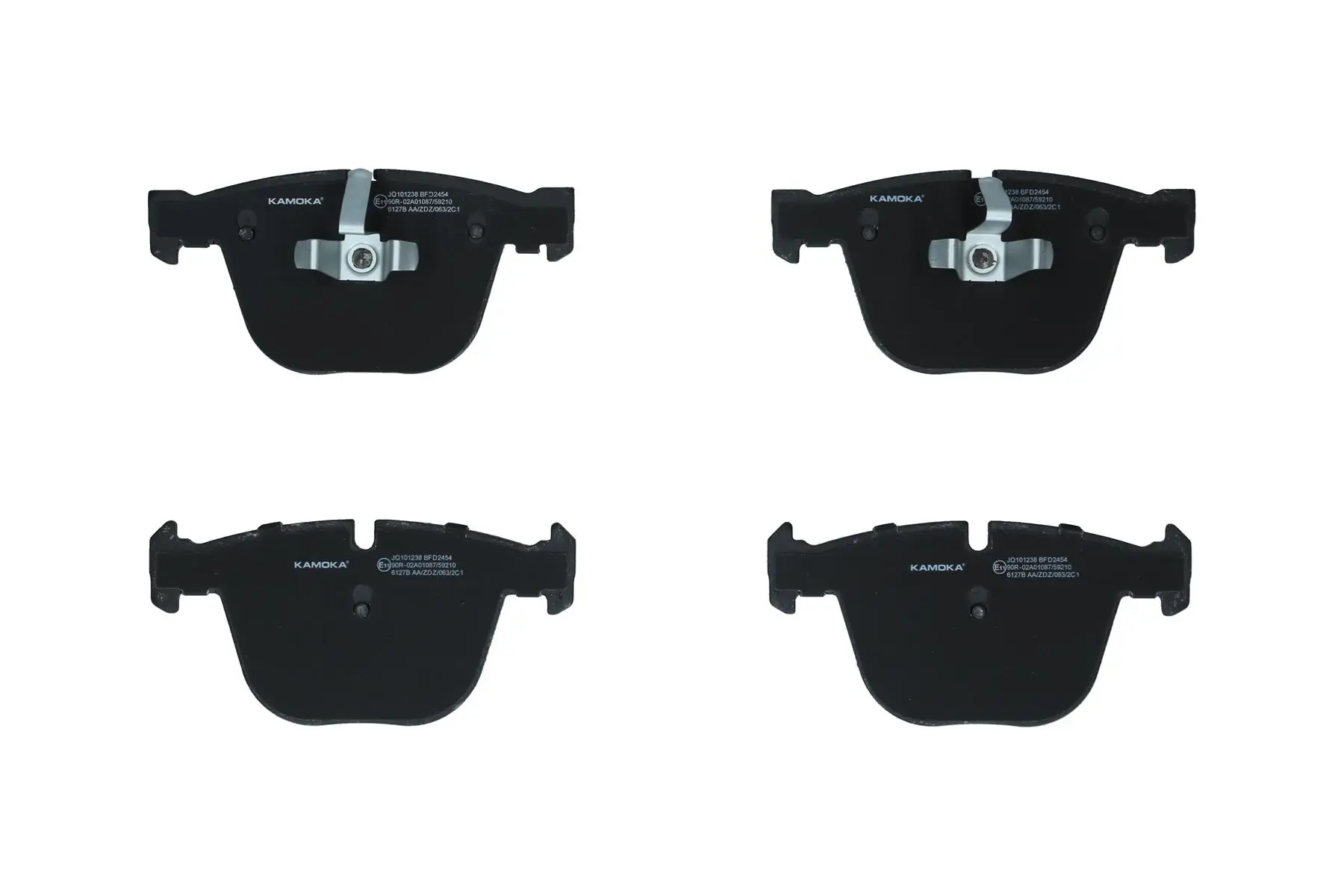 Bremsbelagsatz, Scheibenbremse Hinterachse KAMOKA JQ101238