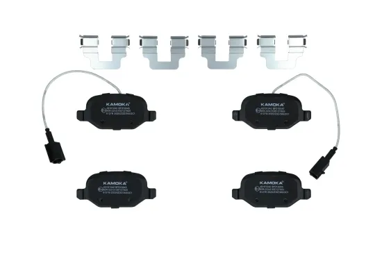 Bremsbelagsatz, Scheibenbremse Hinterachse KAMOKA JQ101242 Bild Bremsbelagsatz, Scheibenbremse Hinterachse KAMOKA JQ101242