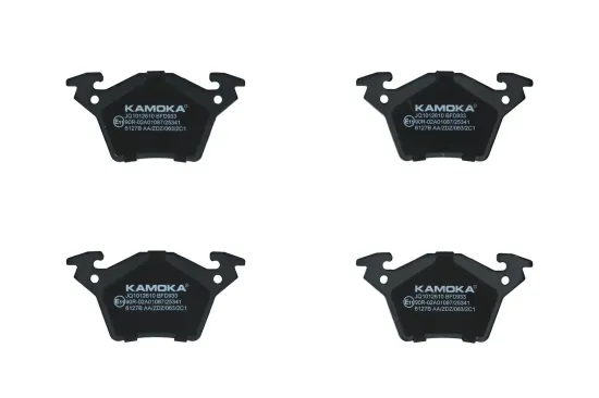 Bremsbelagsatz, Scheibenbremse Hinterachse KAMOKA JQ1012610 Bild Bremsbelagsatz, Scheibenbremse Hinterachse KAMOKA JQ1012610