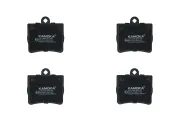 Bremsbelagsatz, Scheibenbremse Hinterachse KAMOKA JQ1012620
