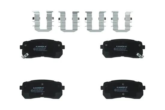 Bremsbelagsatz, Scheibenbremse Hinterachse KAMOKA JQ101264 Bild Bremsbelagsatz, Scheibenbremse Hinterachse KAMOKA JQ101264