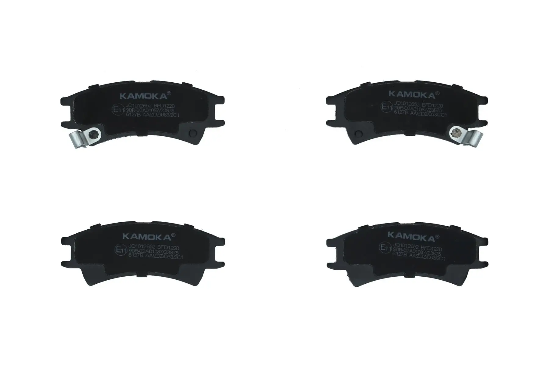 Bremsbelagsatz, Scheibenbremse Vorderachse KAMOKA JQ1012652