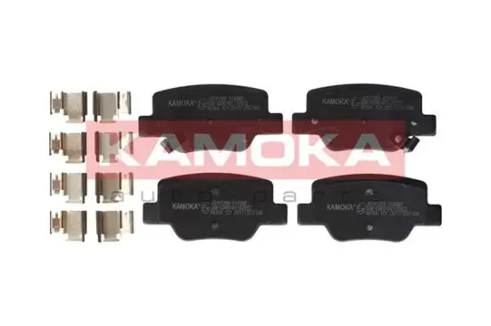 Bremsbelagsatz, Scheibenbremse Hinterachse KAMOKA JQ1012612 Bild Bremsbelagsatz, Scheibenbremse Hinterachse KAMOKA JQ1012612