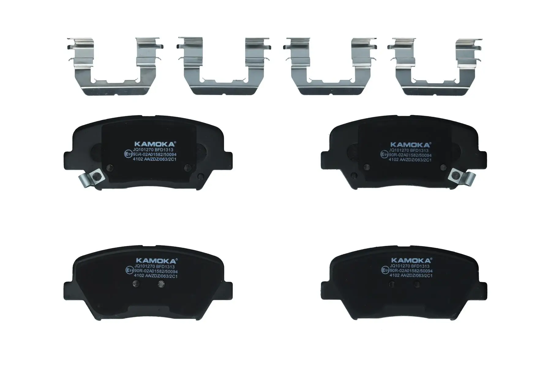Bremsbelagsatz, Scheibenbremse Vorderachse KAMOKA JQ101270