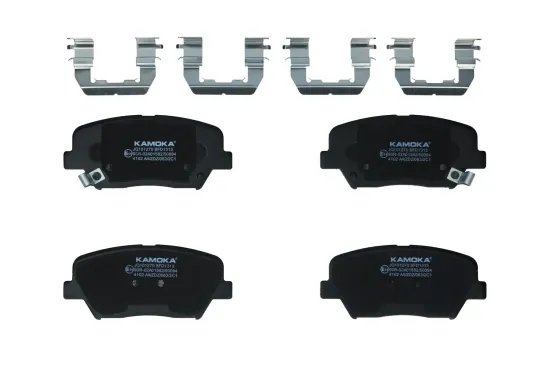 Bremsbelagsatz, Scheibenbremse Vorderachse KAMOKA JQ101270 Bild Bremsbelagsatz, Scheibenbremse Vorderachse KAMOKA JQ101270