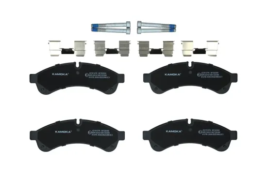 Bremsbelagsatz, Scheibenbremse Hinterachse KAMOKA JQ101276 Bild Bremsbelagsatz, Scheibenbremse Hinterachse KAMOKA JQ101276