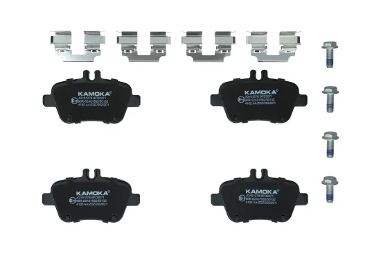 Bremsbelagsatz, Scheibenbremse Hinterachse KAMOKA JQ101278 Bild Bremsbelagsatz, Scheibenbremse Hinterachse KAMOKA JQ101278