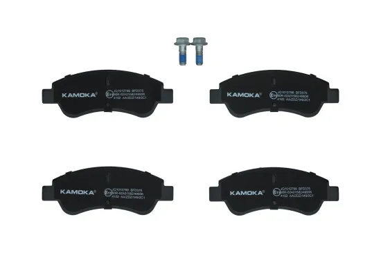 Bremsbelagsatz, Scheibenbremse Vorderachse KAMOKA JQ1012798 Bild Bremsbelagsatz, Scheibenbremse Vorderachse KAMOKA JQ1012798