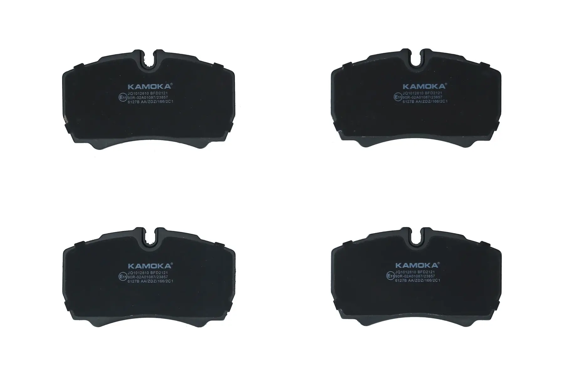 Bremsbelagsatz, Scheibenbremse Hinterachse KAMOKA JQ1012810