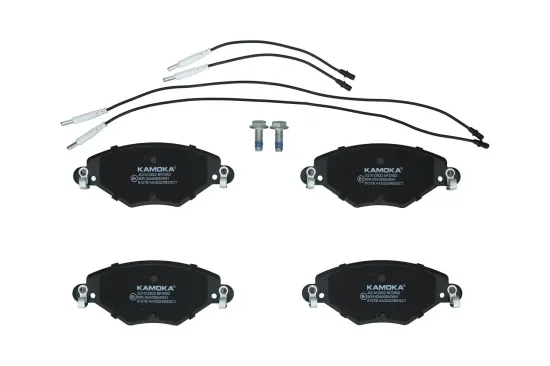 Bremsbelagsatz, Scheibenbremse Vorderachse KAMOKA JQ1012822 Bild Bremsbelagsatz, Scheibenbremse Vorderachse KAMOKA JQ1012822