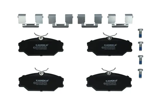 Bremsbelagsatz, Scheibenbremse Vorderachse KAMOKA JQ1012840 Bild Bremsbelagsatz, Scheibenbremse Vorderachse KAMOKA JQ1012840