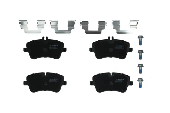Bremsbelagsatz, Scheibenbremse Vorderachse KAMOKA JQ1012858 Bild Bremsbelagsatz, Scheibenbremse Vorderachse KAMOKA JQ1012858