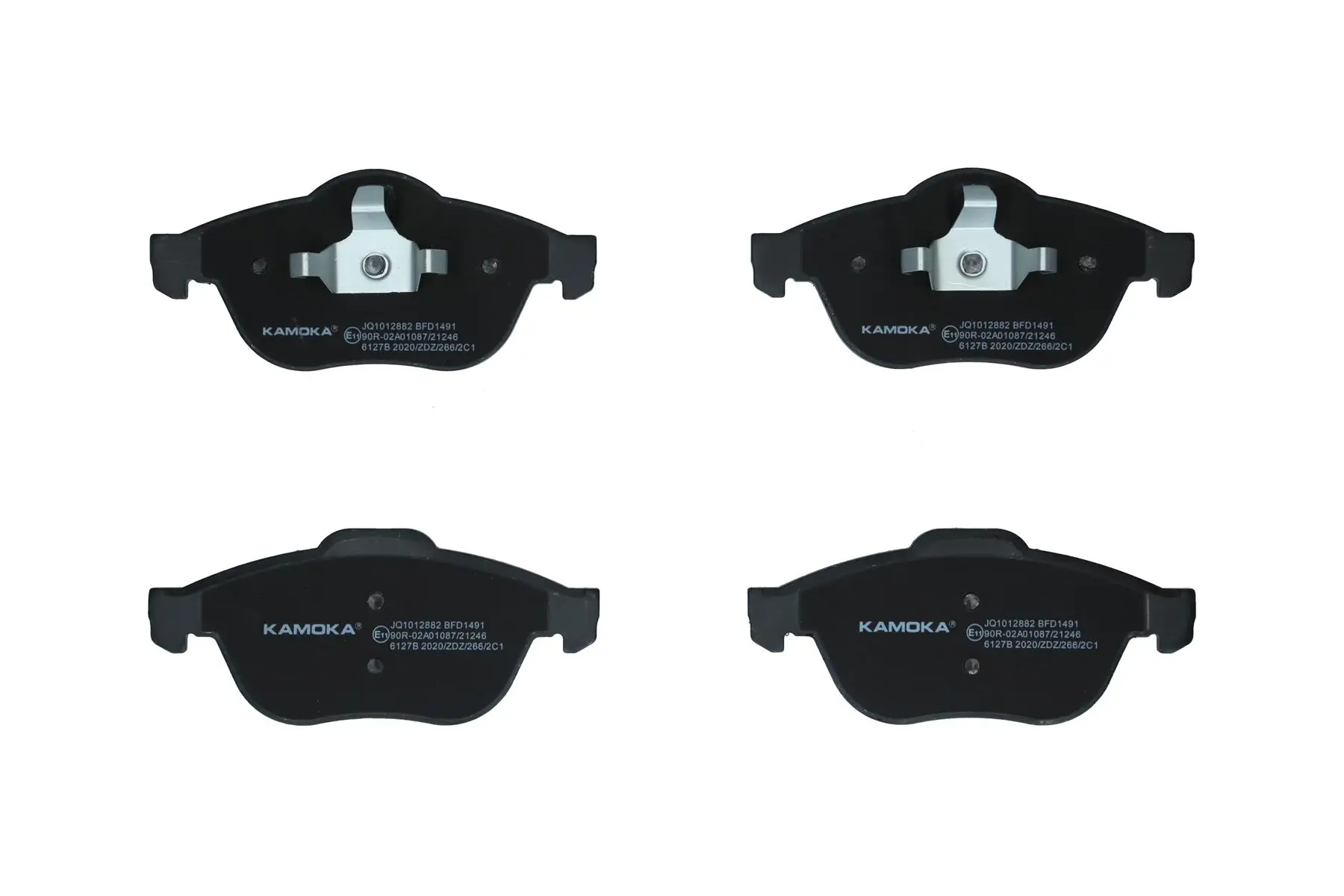 Bremsbelagsatz, Scheibenbremse Vorderachse KAMOKA JQ1012882