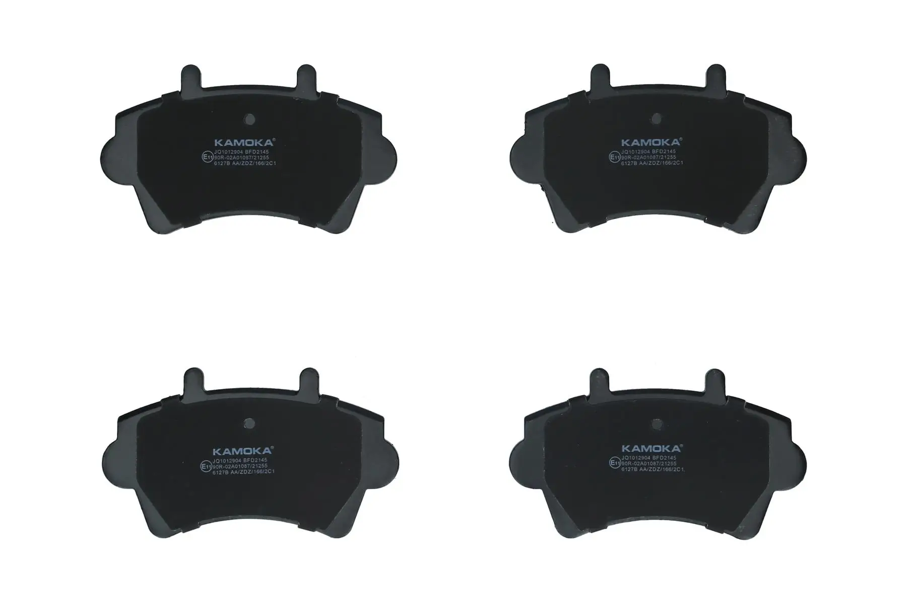Bremsbelagsatz, Scheibenbremse Vorderachse KAMOKA JQ1012904