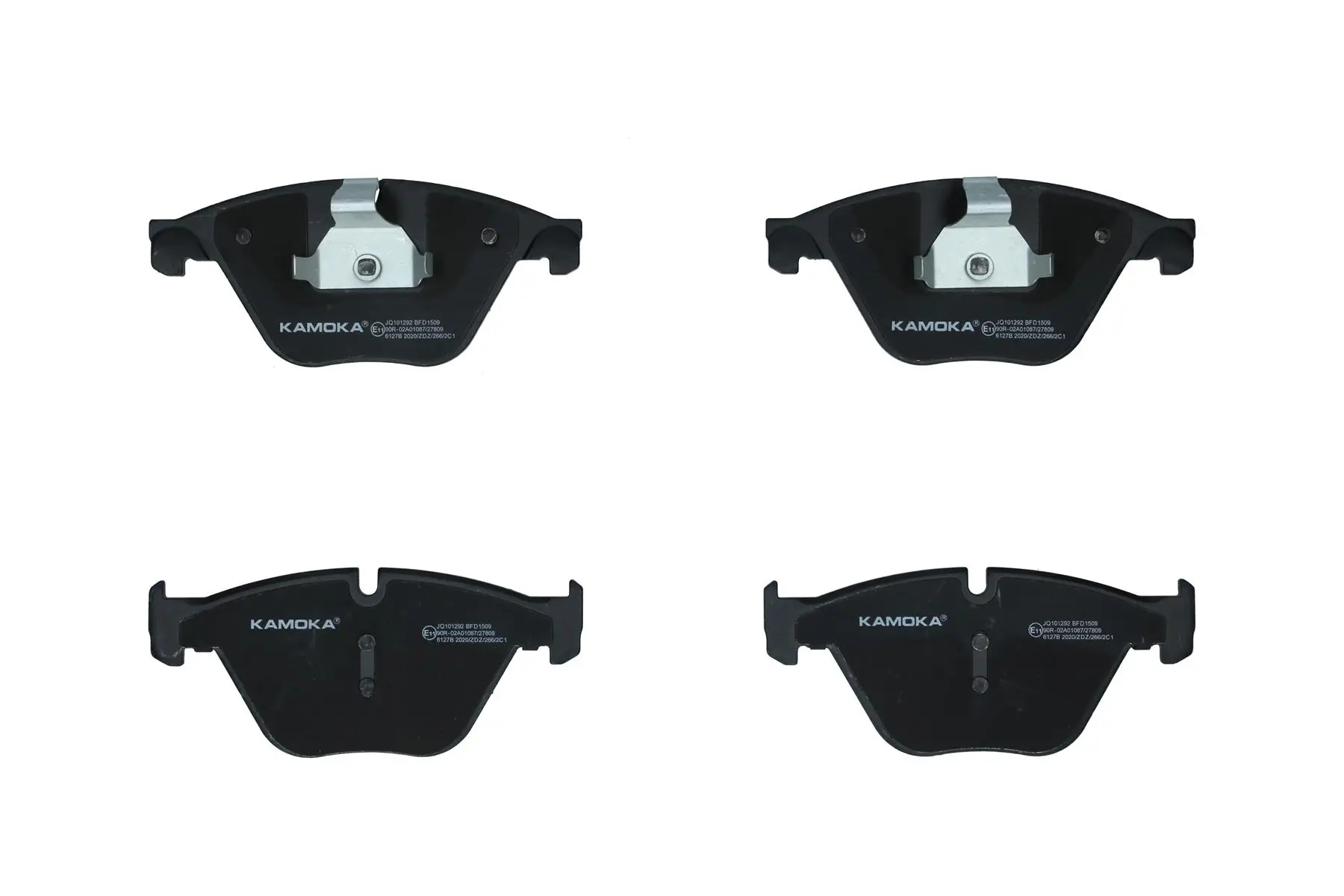 Bremsbelagsatz, Scheibenbremse Vorderachse KAMOKA JQ101292