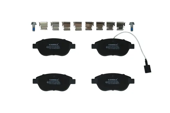 Bremsbelagsatz, Scheibenbremse Vorderachse KAMOKA JQ1012934 Bild Bremsbelagsatz, Scheibenbremse Vorderachse KAMOKA JQ1012934