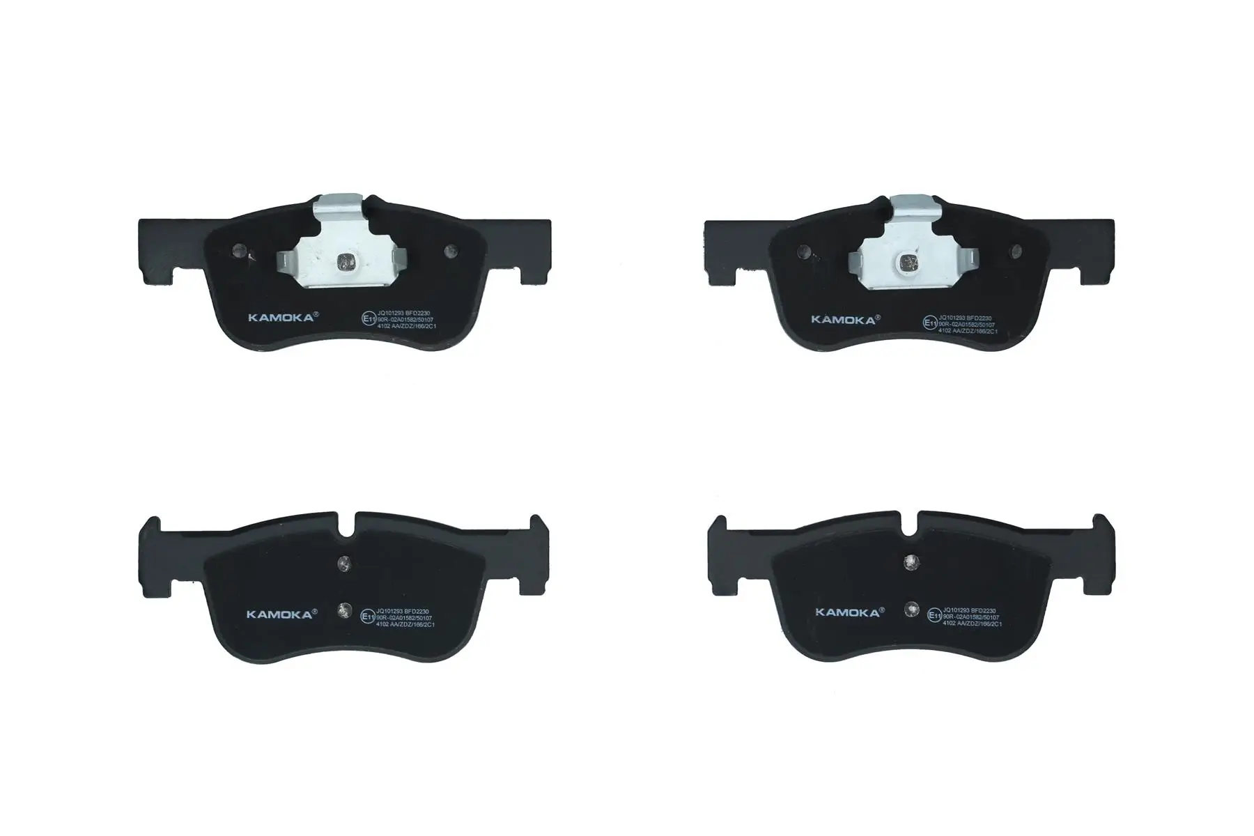 Bremsbelagsatz, Scheibenbremse Vorderachse KAMOKA JQ101293