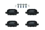 Bremsbelagsatz, Scheibenbremse Hinterachse KAMOKA JQ1012944