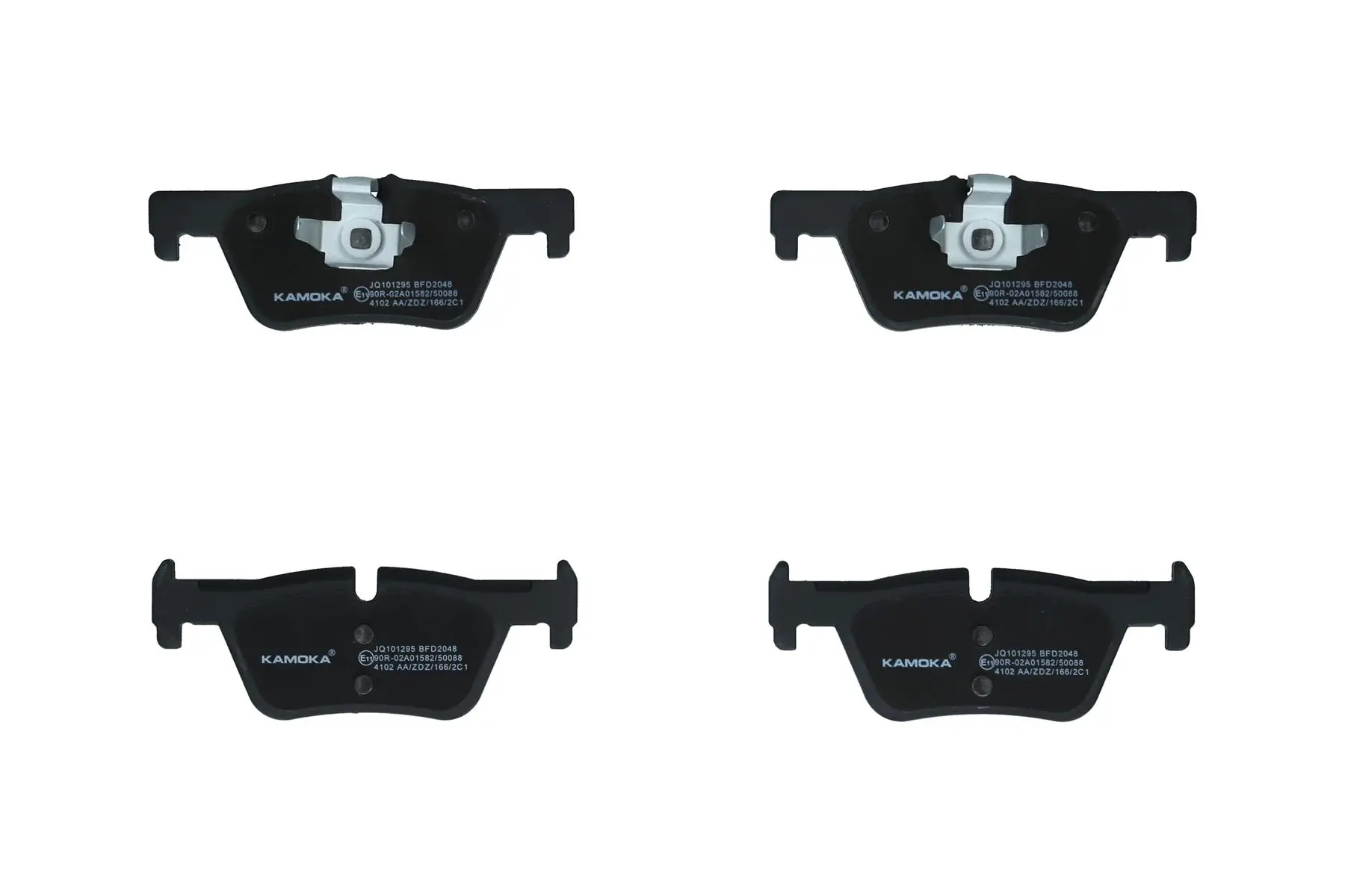 Bremsbelagsatz, Scheibenbremse Hinterachse KAMOKA JQ101295