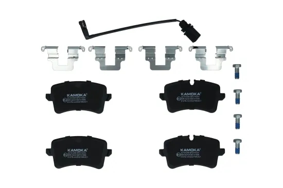 Bremsbelagsatz, Scheibenbremse Hinterachse KAMOKA JQ101299 Bild Bremsbelagsatz, Scheibenbremse Hinterachse KAMOKA JQ101299