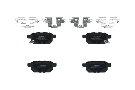 Bremsbelagsatz, Scheibenbremse Hinterachse KAMOKA JQ101300 Bild Bremsbelagsatz, Scheibenbremse Hinterachse KAMOKA JQ101300